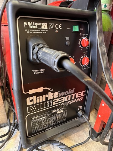 Clarke turbo 230tec mig - turbo, welder