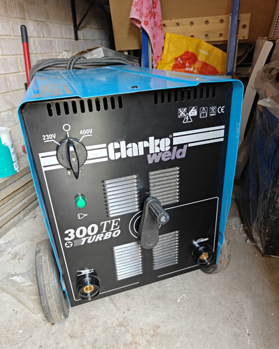 Clarke 300te turbo mig welder - clarke,